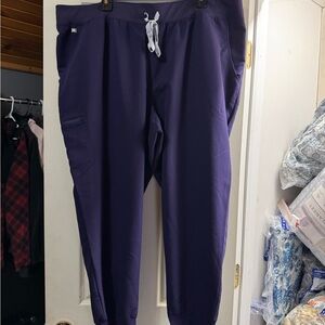 Figs Technical Collection Purple Pants